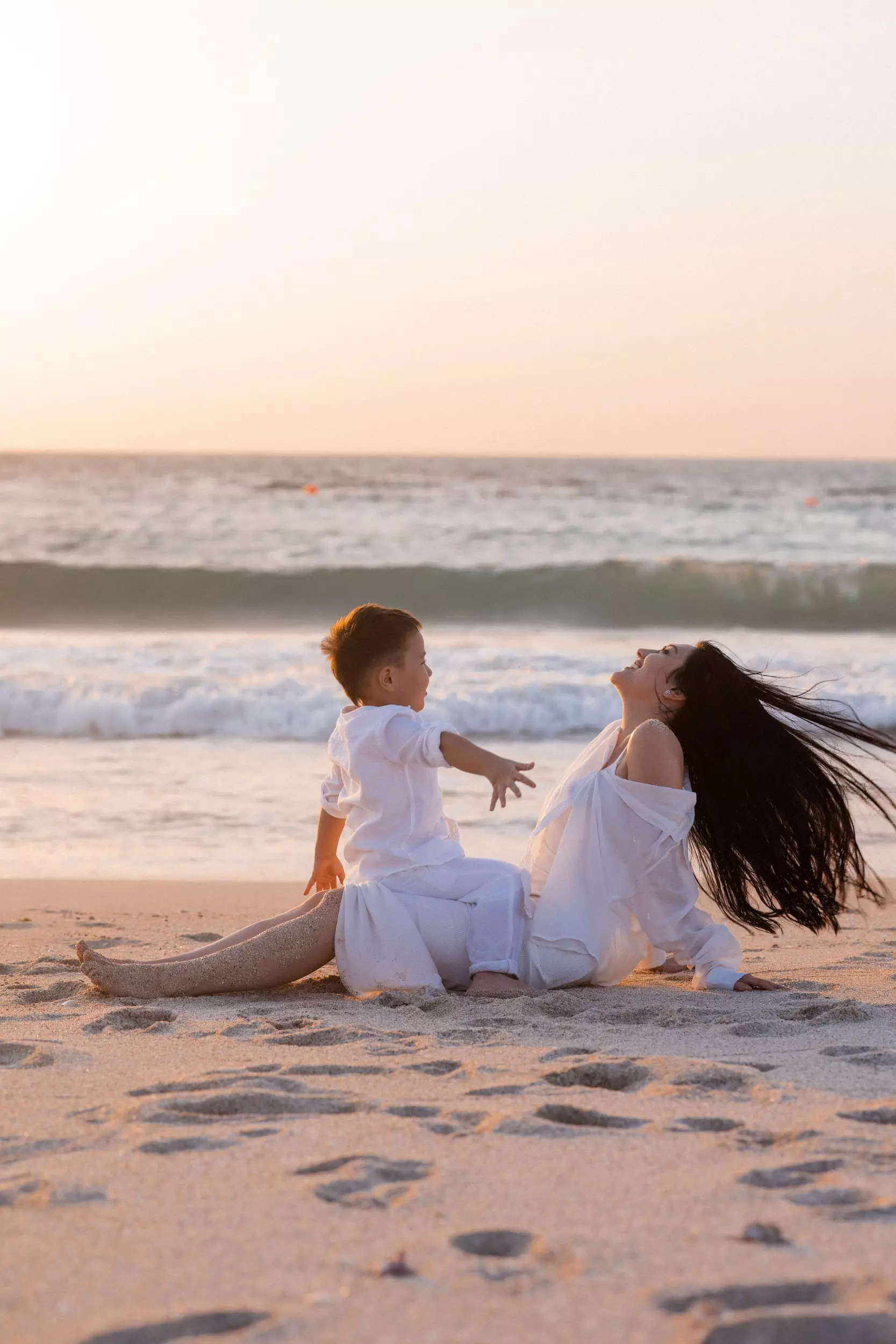 Photo of Maftuna & her son 6